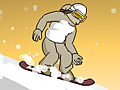 Bergab Snowboard Icon
