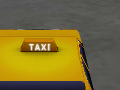 New York Taxi 3D Icon
