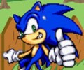 Sonic im Garten Icon